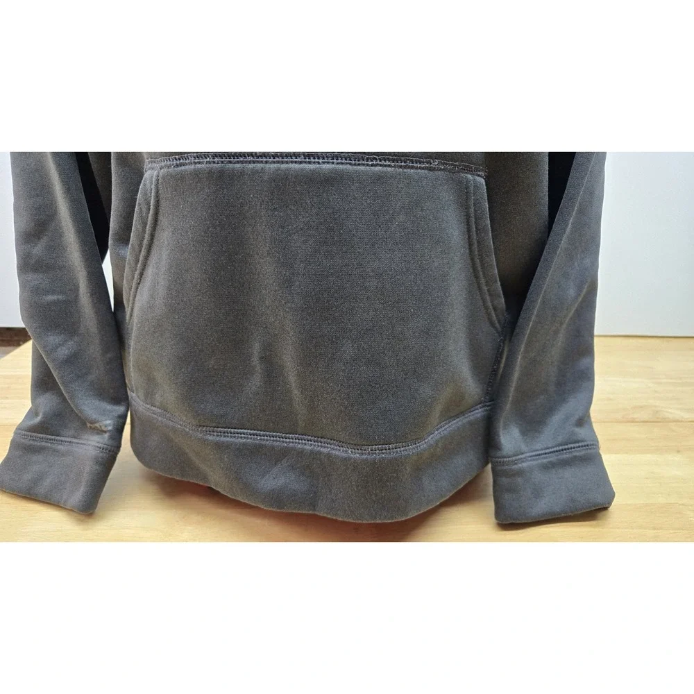 Under Armour UA Storm Hoodie Youth XL Dark Gray, Pink Logo Loose Pullover